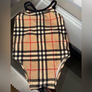 Toddler Burberry one piece swimsuit